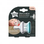 Suzete Tommee Tippee Closer to Nature 0-6 luni alb/verde