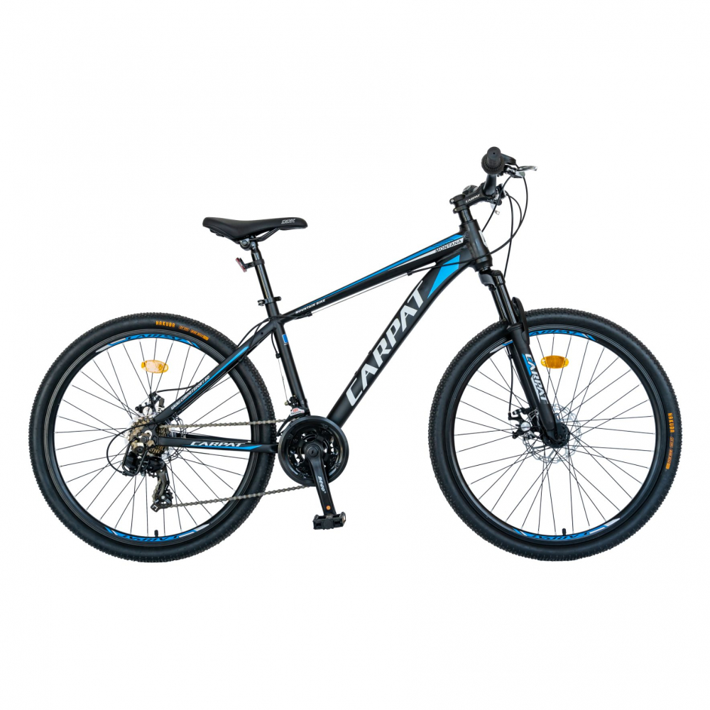 Bicicleta MTB-HT Shimano Tourney TY-300 26 inch Carpat CSC2699A albastru - 7
