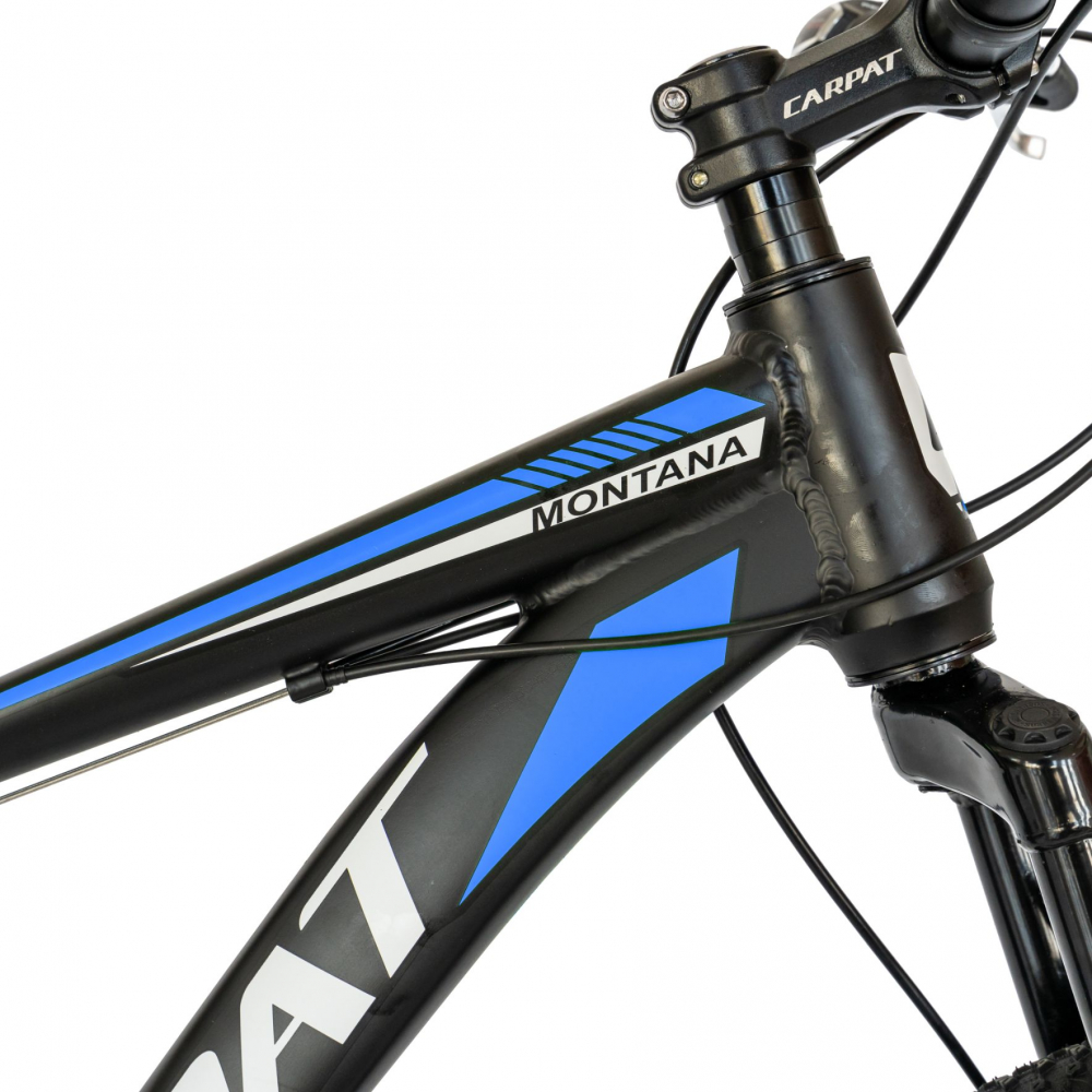 Bicicleta MTB-HT Shimano Tourney TY-300 26 inch Carpat CSC2699A albastru - 5