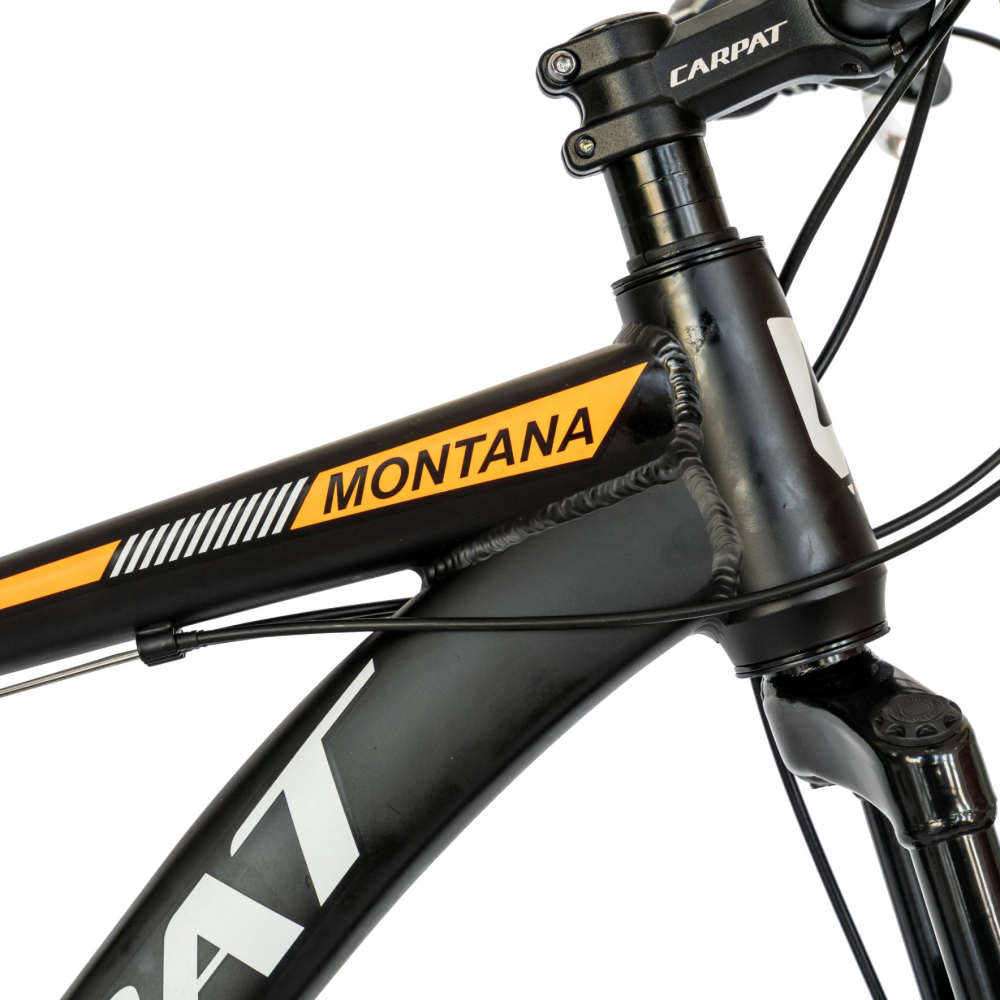 Bicicleta MTB-HT Shimano Tourney TY-300 27.5 inch Carpat CSC2799A portocaliu - 5