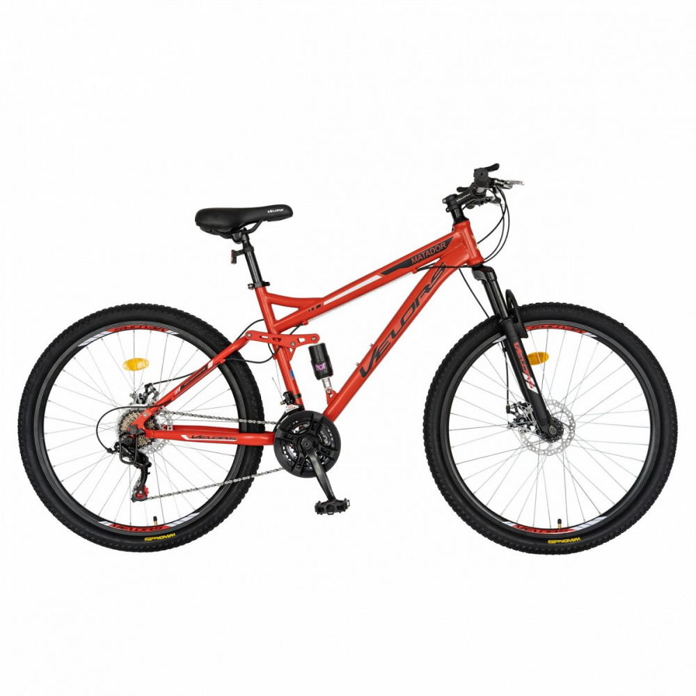 Bicicleta MTB-HT Shimano Tourney TZ500D 26 inch Velors CSV2660D rosunegru - 6