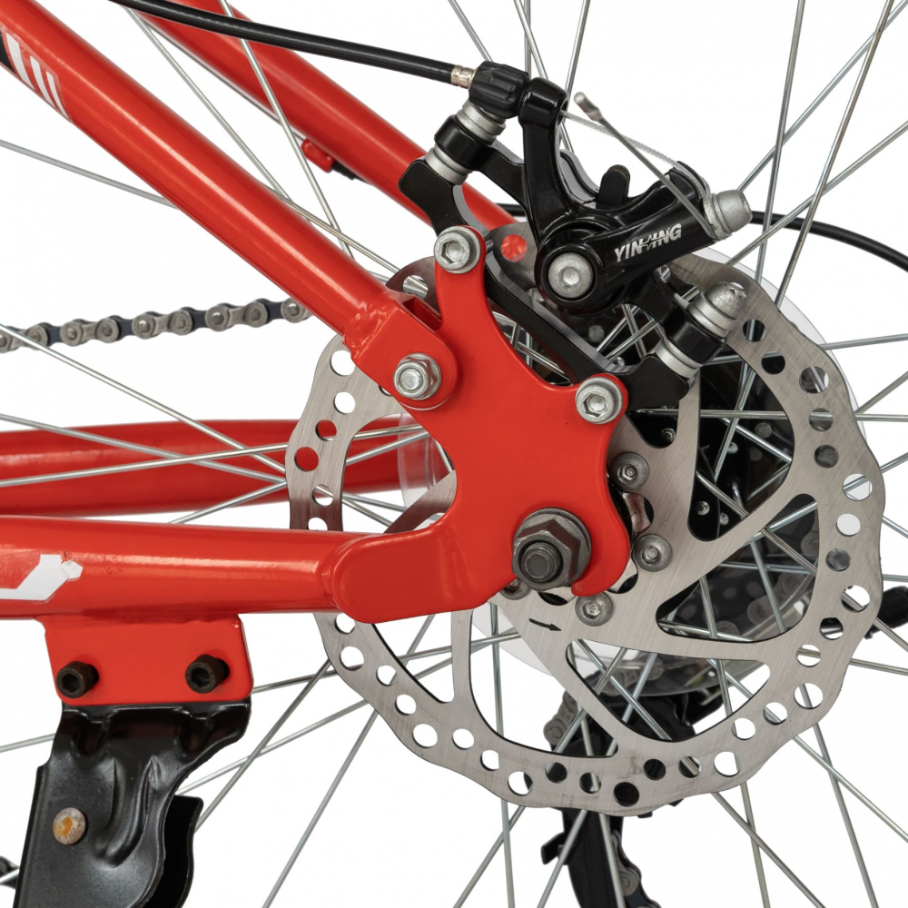 Bicicleta MTB-HT Shimano Tourney TZ500D 26 inch Velors CSV2660D rosunegru - 2