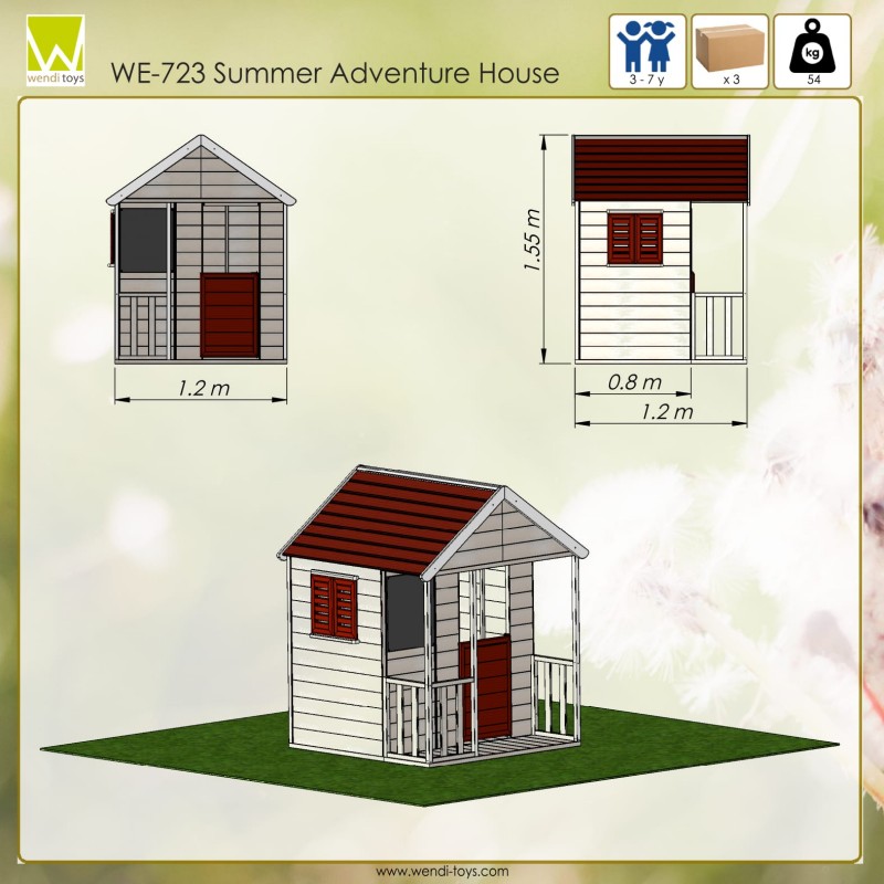 Casuta de gradina Summer Adventure House M5 - 1 | YEO