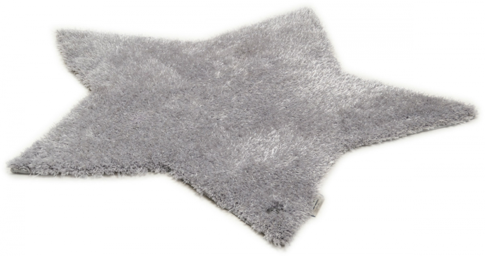 Covor Shaggy Soft forma stea gri 100×100 100x100 imagine 2022 protejamcopilaria.ro