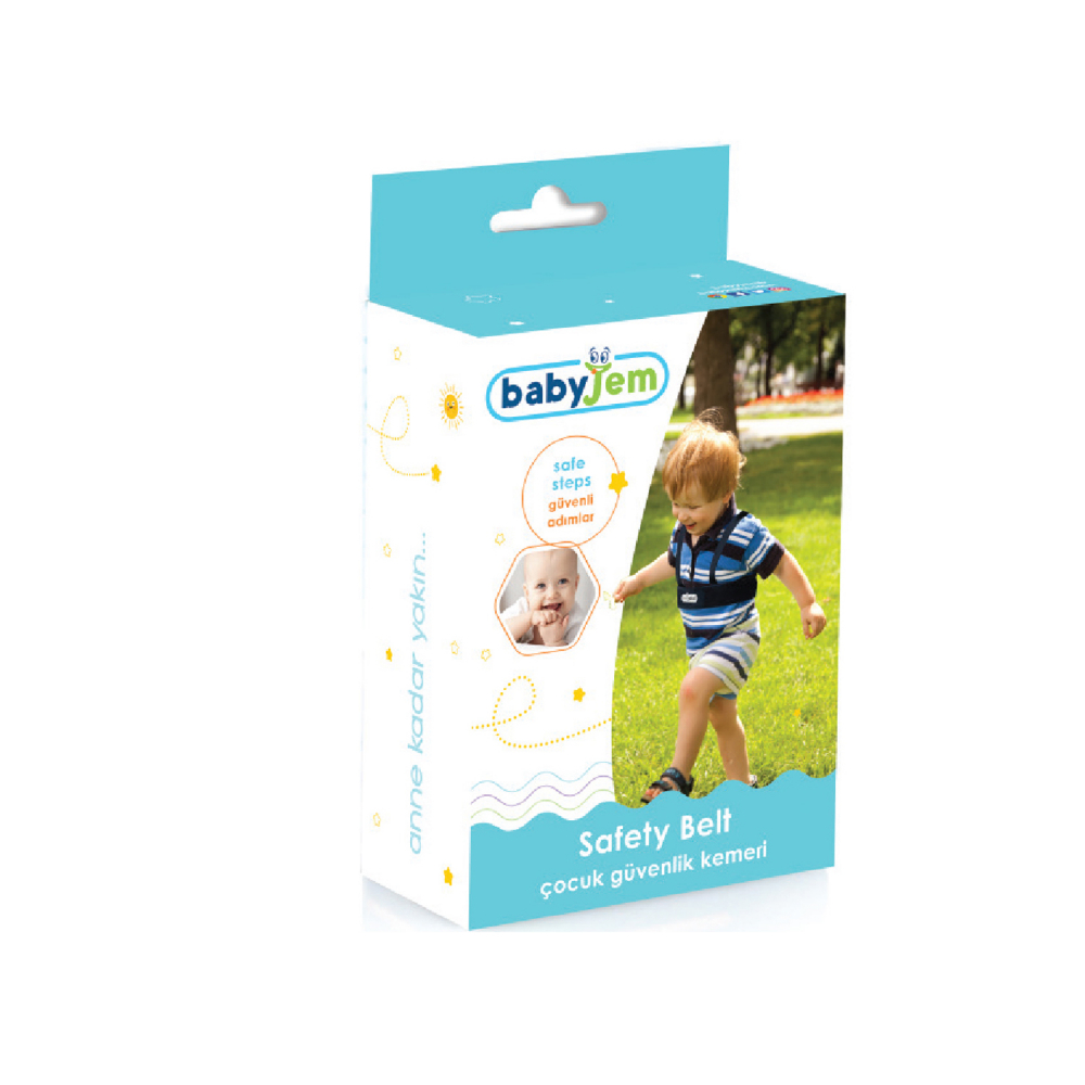 Ham de siguranta BabyJem Safety Belt Blue BabyJem imagine noua responsabilitatesociala.ro