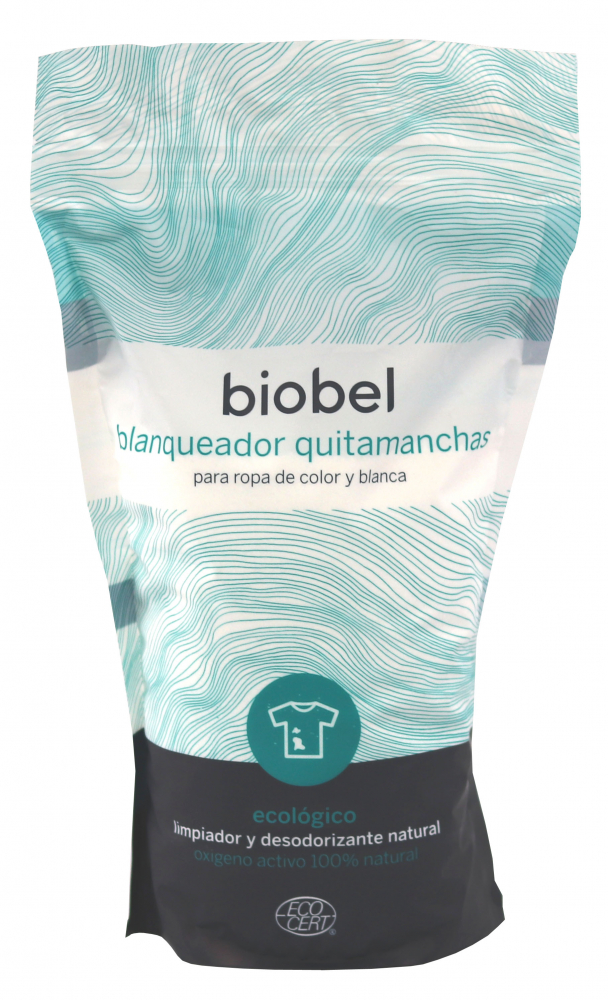 Inalbitor si dezodorizant bio pentru rufe albe si colorate Biobel 1 kg albe imagine noua responsabilitatesociala.ro