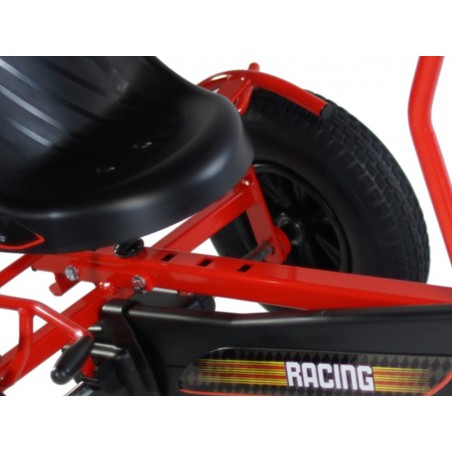 Kart cu pedale Sprint AF rosu Dino Cars imagine noua responsabilitatesociala.ro
