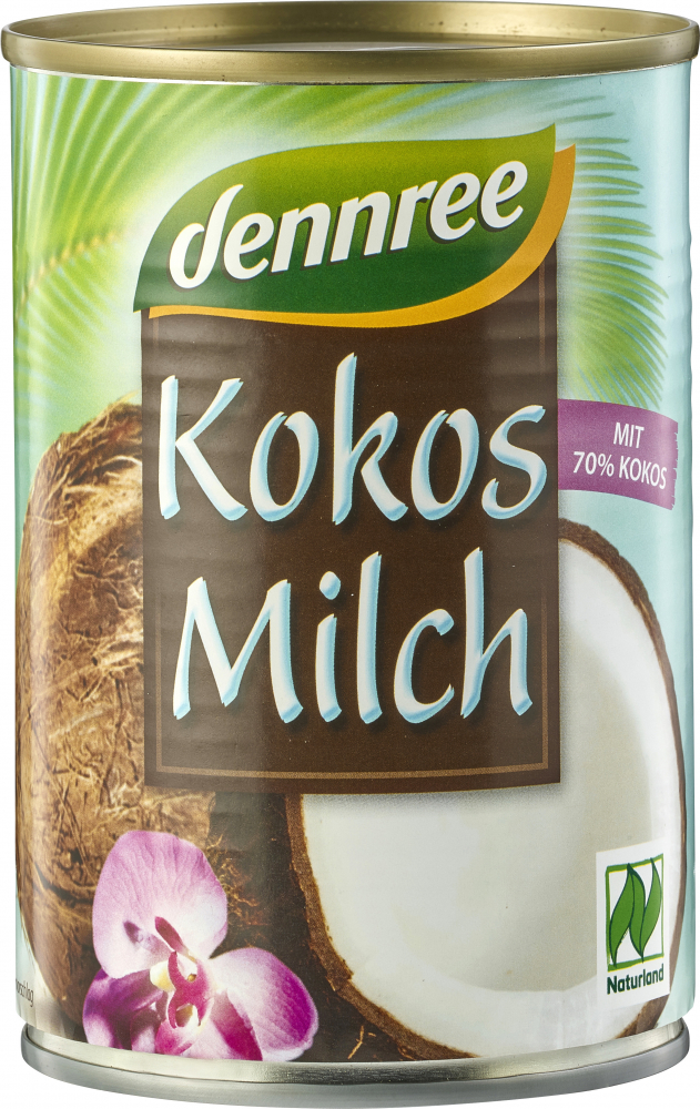 Lapte de cocos bio 400ml Dennree