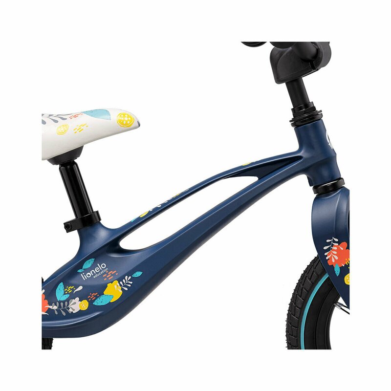 Bicicleta usoara Bart Air fara pedale roti gonflabile reglabila 12 inch albastru Lionelo - 5