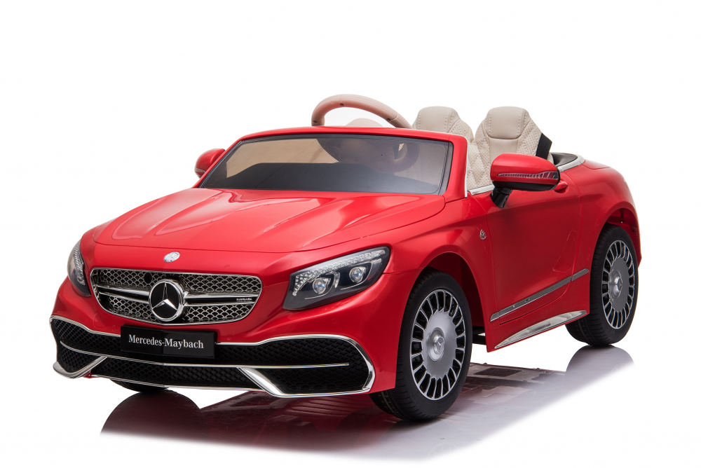 Masinuta electrica Mercedes nichiduta 90W Maybach S650 Cabriolet Red