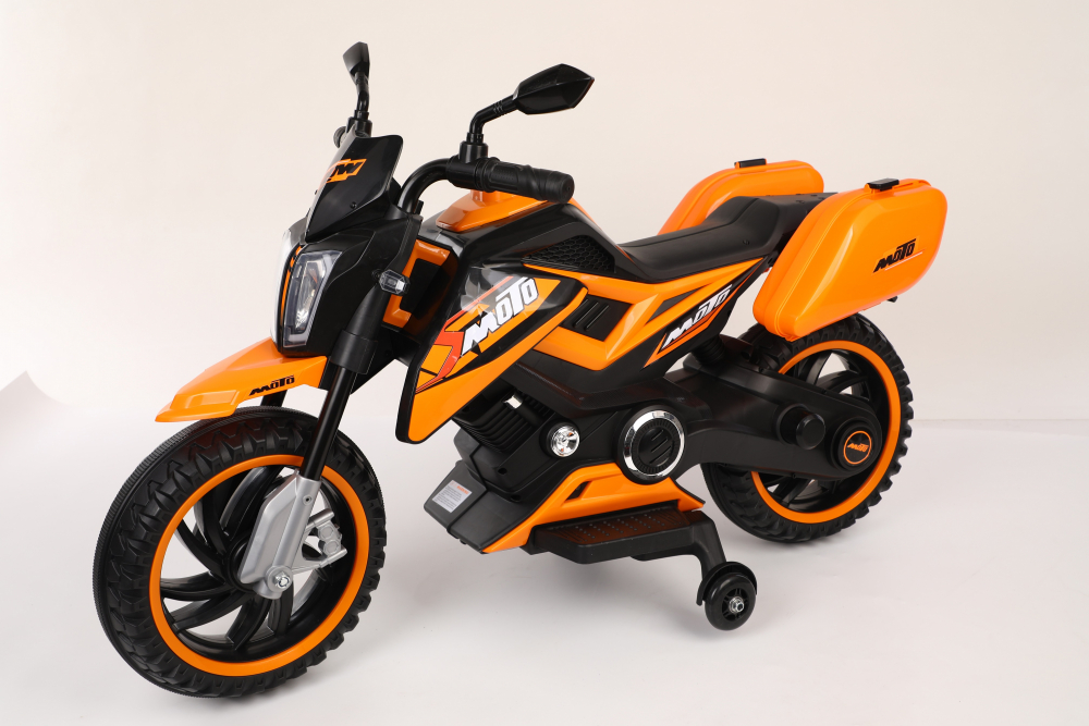 Motocicleta electrica 12V Nichiduta Moto Orange - 5