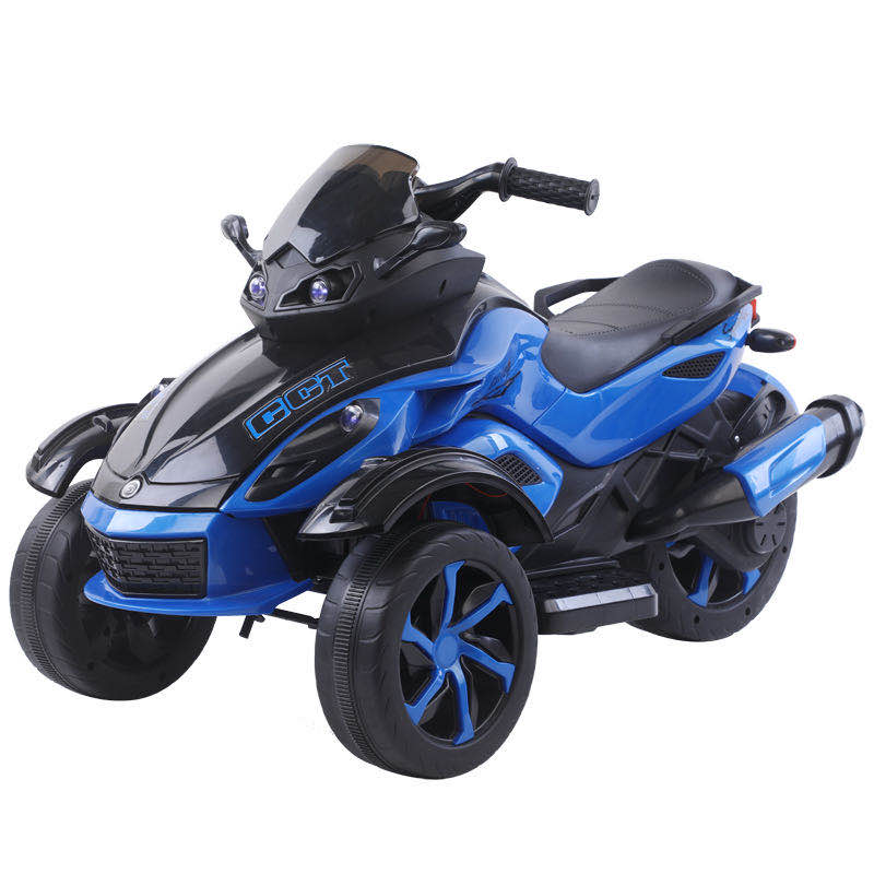 Motocicleta electrica cu lumini Nichiduta Gallop Blue - 3