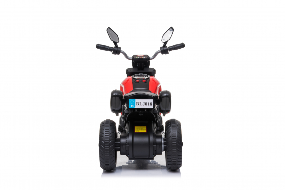 Motocicleta electrica cu lumini Nichiduta Kids Racing Red - 4