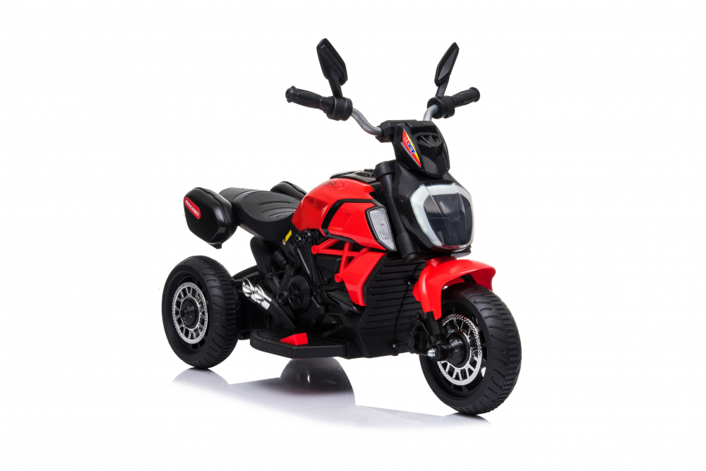 Motocicleta electrica cu lumini Nichiduta Kids Racing Red - 5
