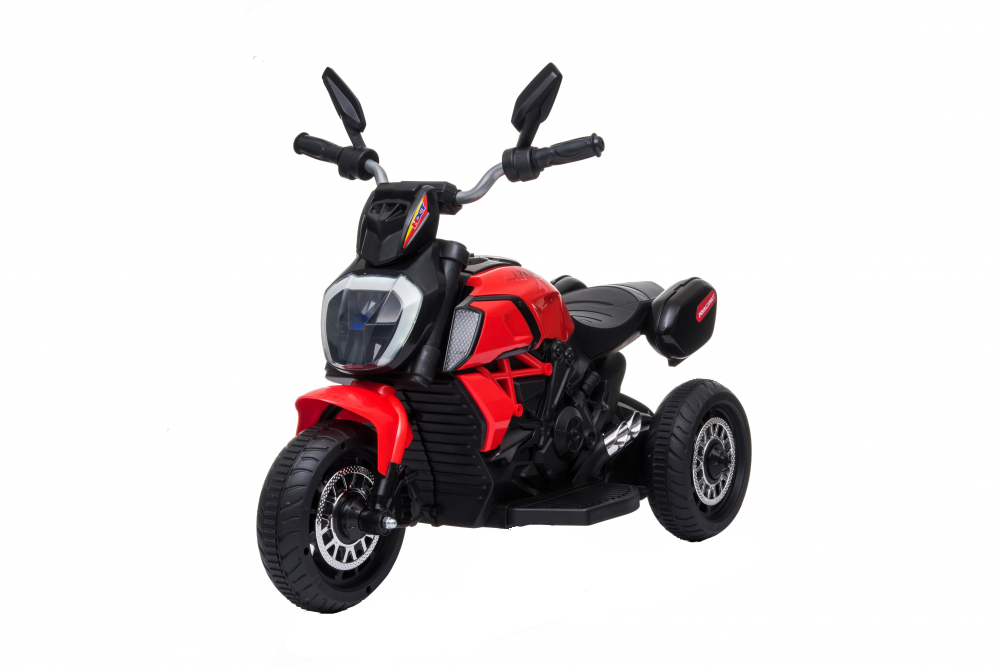 Motocicleta electrica cu lumini Nichiduta Kids Racing Red - 6
