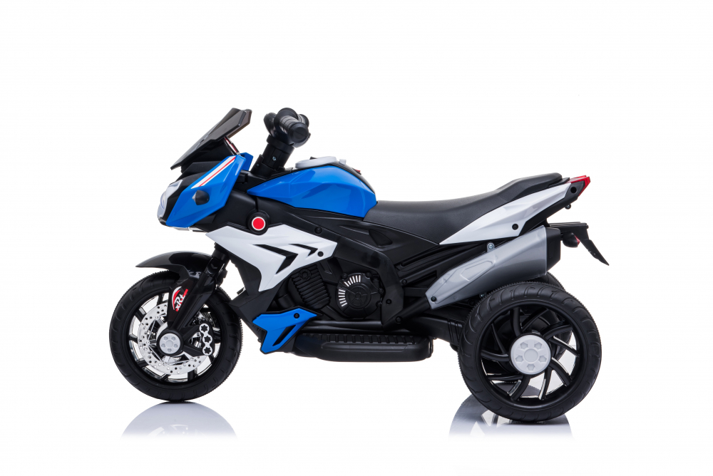Motocicleta electrica cu roti din cauciuc EVA Nichiduta Champ Blue - 1