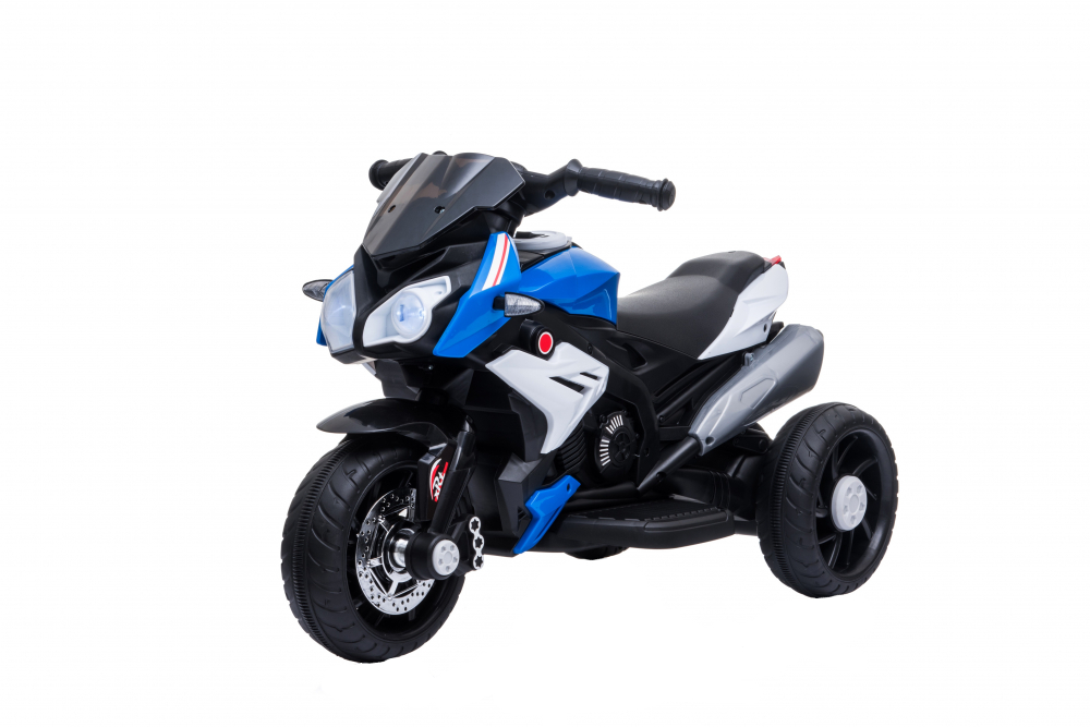 Motocicleta electrica cu roti din cauciuc EVA Nichiduta Champ Blue - 3