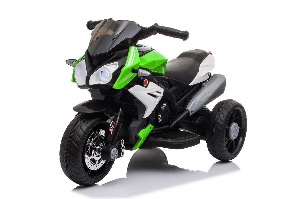 Motocicleta electrica cu roti din cauciuc EVA Nichiduta Champ Green - 1