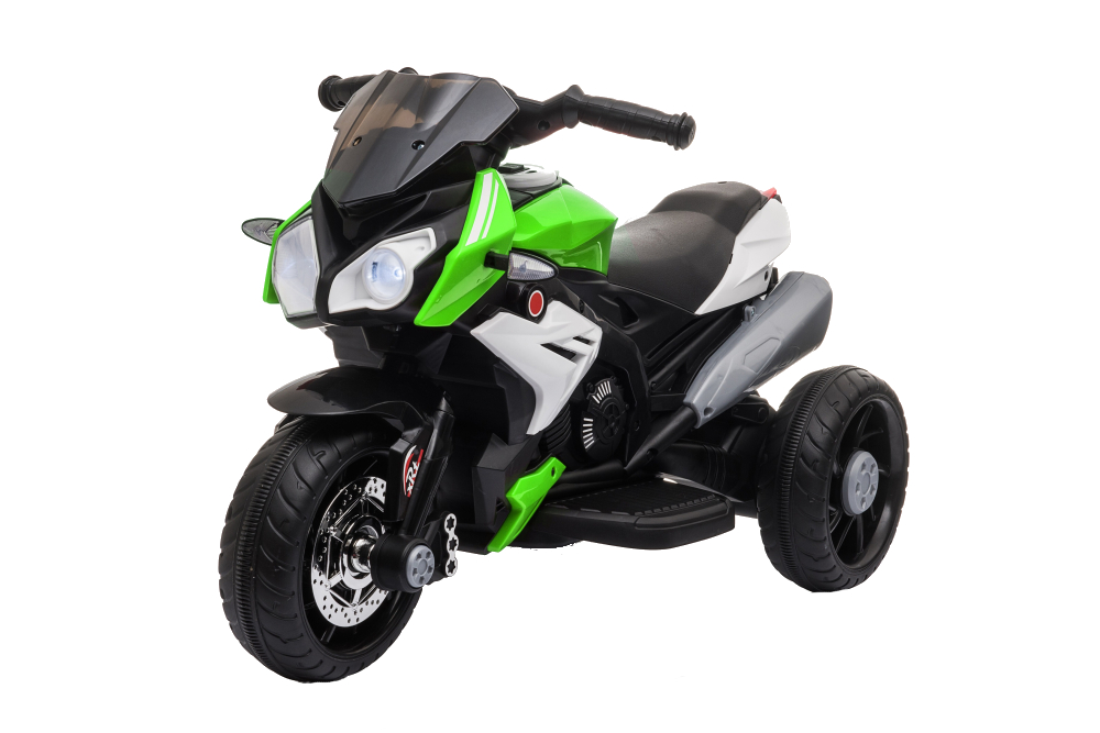 Motocicleta electrica cu roti din cauciuc EVA Nichiduta Champ Green - 4