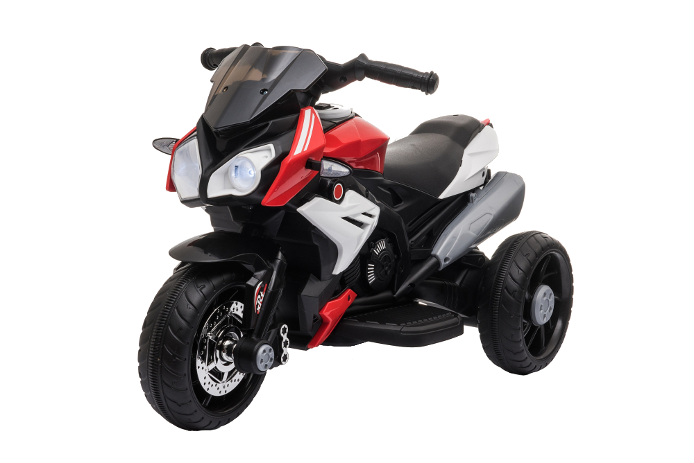 Motocicleta electrica cu roti din cauciuc EVA Nichiduta Champ Red - 4