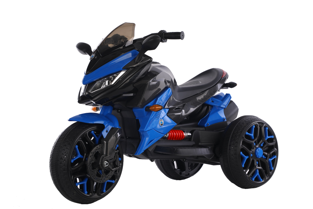 Motocicleta electrica cu scaun din piele Nichiduta Race Blue - 5