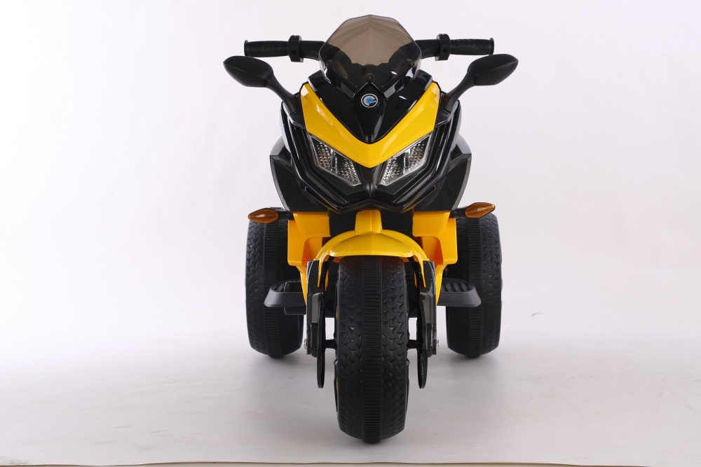 Motocicleta electrica cu scaun din piele Nichiduta Race Yellow - 3