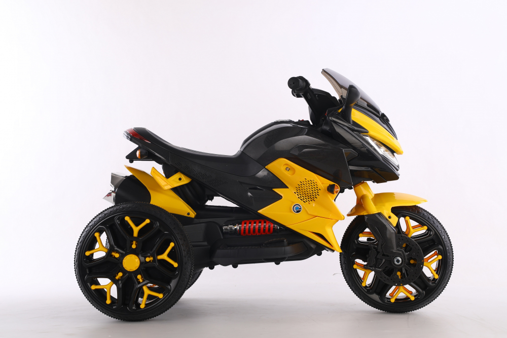 Motocicleta electrica cu scaun din piele Nichiduta Race Yellow - 5