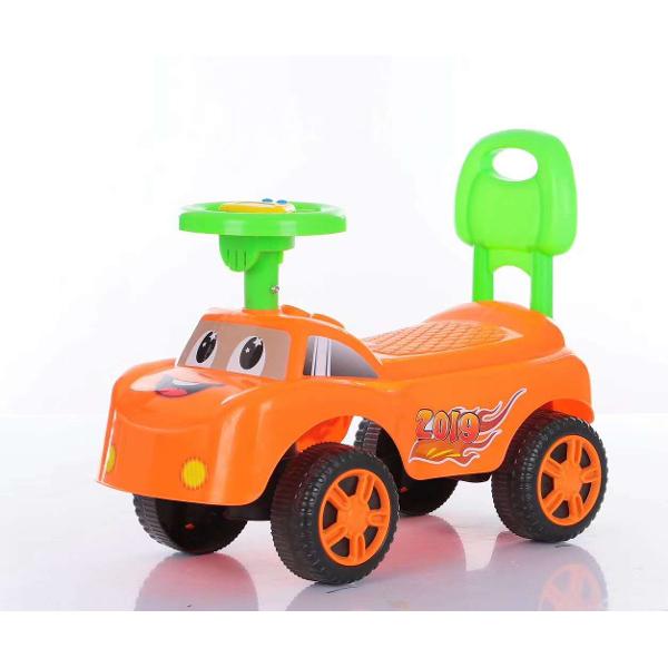 Masinuta Ride-On Happy portocaliu fara imagine 2022 protejamcopilaria.ro