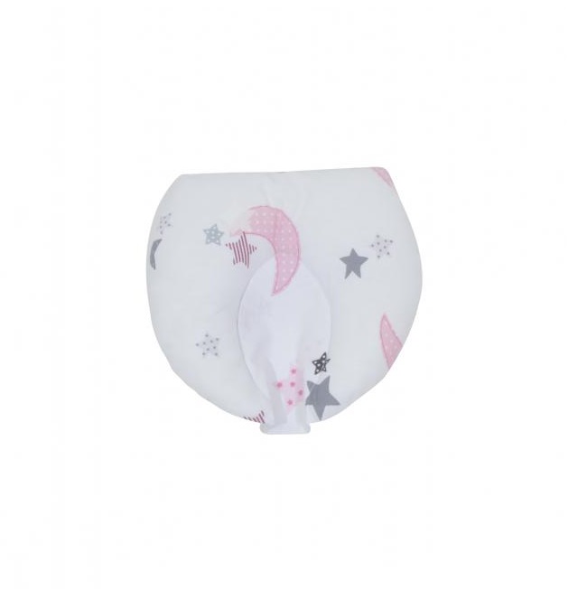 Perna pentru formarea capului bebelusului Nichiduta 20x20cm Pink Moon White - 1 | YEO