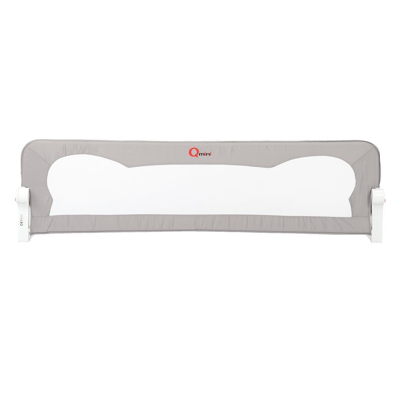 Bariera de pat 150 x 42 cm Rhea Grey Qmini