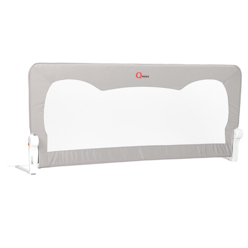 Bariera de pat Seth 150 x 66 cm Grey Qmini 150 imagine noua responsabilitatesociala.ro