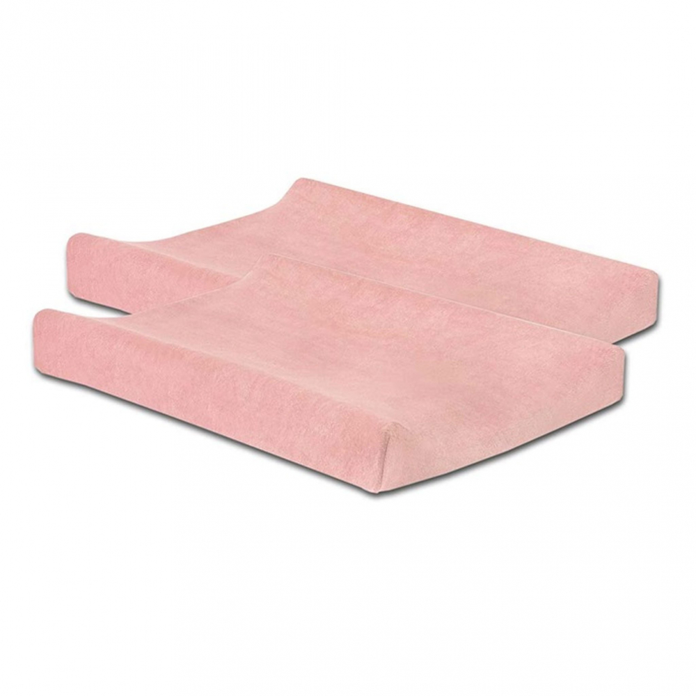 Set 2 huse saltea infasat jollein 50x70 cm roz