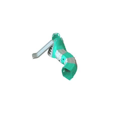 Tobogan cu tunel de joaca gri-turquoise 014701 - 3 | YEO