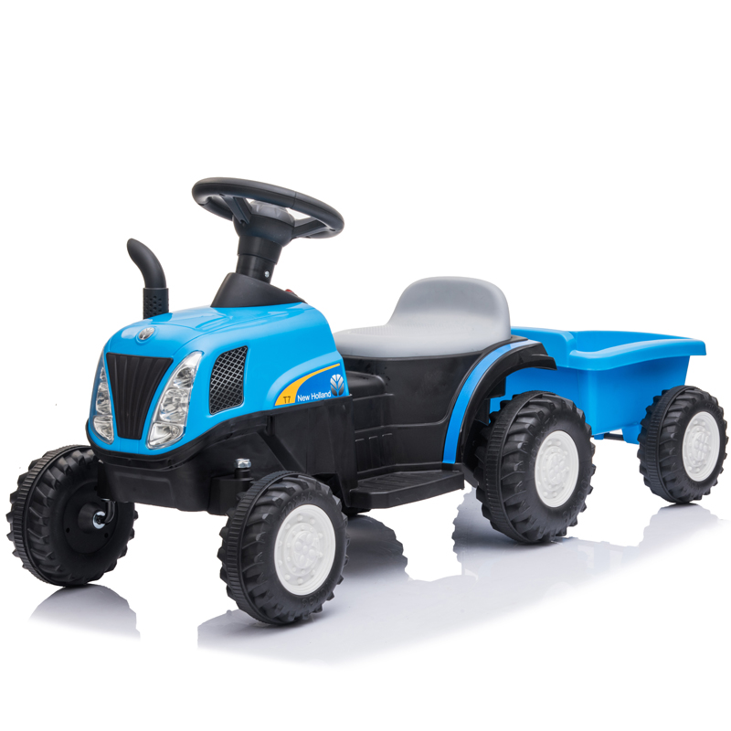 Tractor electric cu remorca New Holland Blue - 9