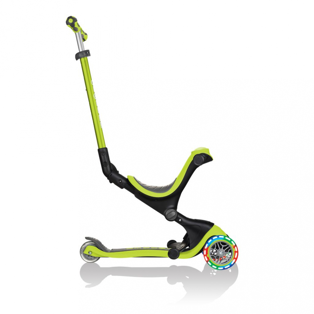 Trotineta Globber Go-Up 4 in 1 Deluxe Lights Verde - 3