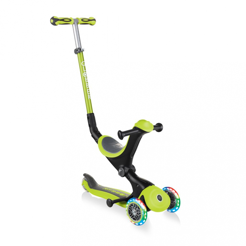 Trotineta Globber Go-Up 4 in 1 Deluxe Lights Verde - 4