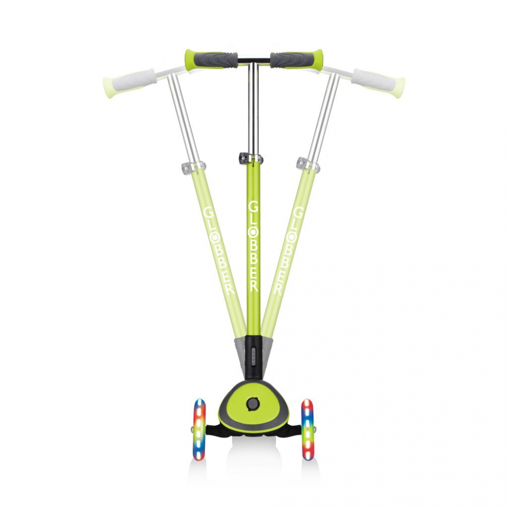 Trotineta pliabila Globber Elite Deluxe Lights Verde - 4