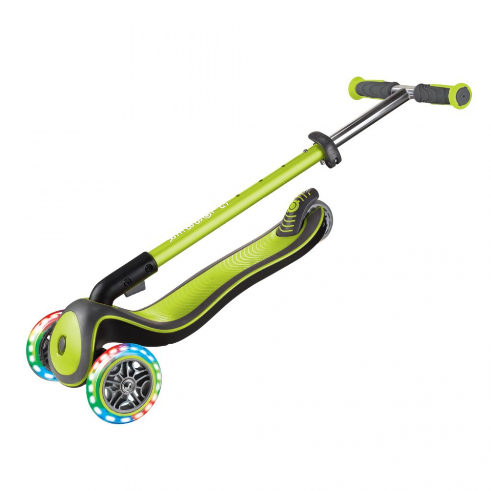 Trotineta pliabila Globber Elite Deluxe Lights Verde - 8