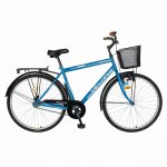 Bicicleta City 28 inch V-Brake Velors Ukrayna CSV28/93A albastru/alb
