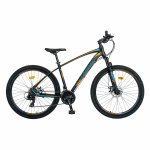 Bicicleta MTB-HT Shimano Tourney TY-300 27.5 inchCarpat CSC27/57C negru/portocaliu