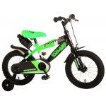 Bicicleta copii Volare Sportivo Verde 14 inch cu frana de mana si sticla apa