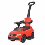 Masinuta fara pedale cu maner parental Mercedes Benz AMG GLE 63 Red