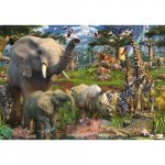 Puzzle Animale in salbaticie 18000 piese
