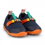 Pantofi baieti Bibi FisioFlex 4.0 Naval/Orange 20 EU