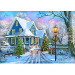 Puzzle Bluebird Dominic Davison Christmas at Home 1.000 piese