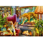 Puzzle Bluebird Tigers Coming to Life 1.000 piese
