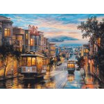 Puzzle Eurographics Eugeny Lushpin San Francisco Cable Car Heaven 1.000 piese