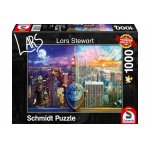Puzzle Schmidt Lars Stewart Night And Day New York 1.000 piese