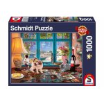 Puzzle Schmidt Puzzlers Desk 1.000 piese