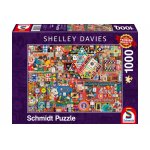 Puzzle Schmidt Shelley Davies Jocuri de societate Vintage 1.000 piese